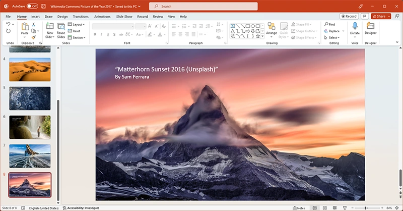 تحميل بوربوينت PowerPoint 2021 للكمبيوتر عربي مفعل مجاناً