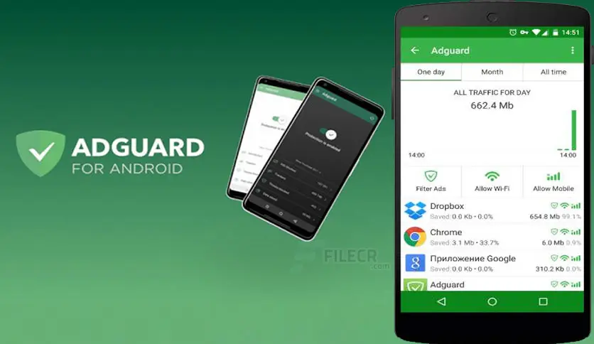 تحميل مانع الإعلانات Adguard Premium مهكر 2025 للأندرويد APK