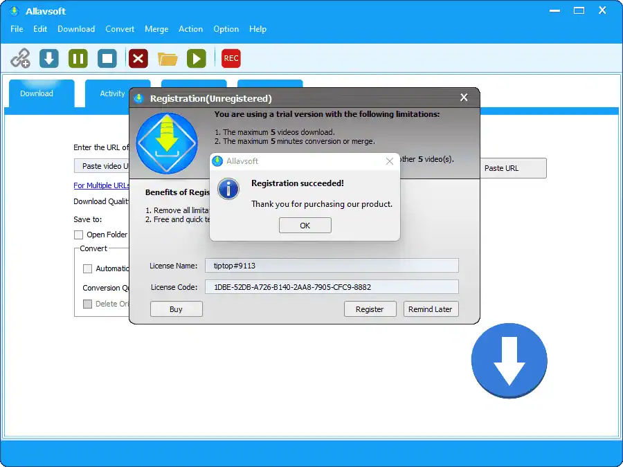 برنامج تحميل الفيديوهات من النت Allavsoft 2025 كامل مجاناً