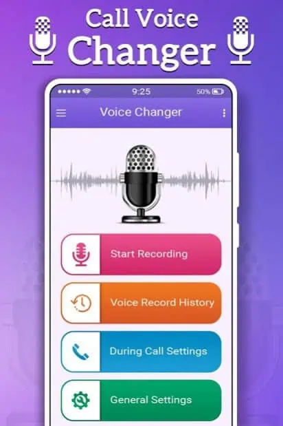 تحميل برنامج تغيير الصوت اثناء المكالمة Call Voice Changer