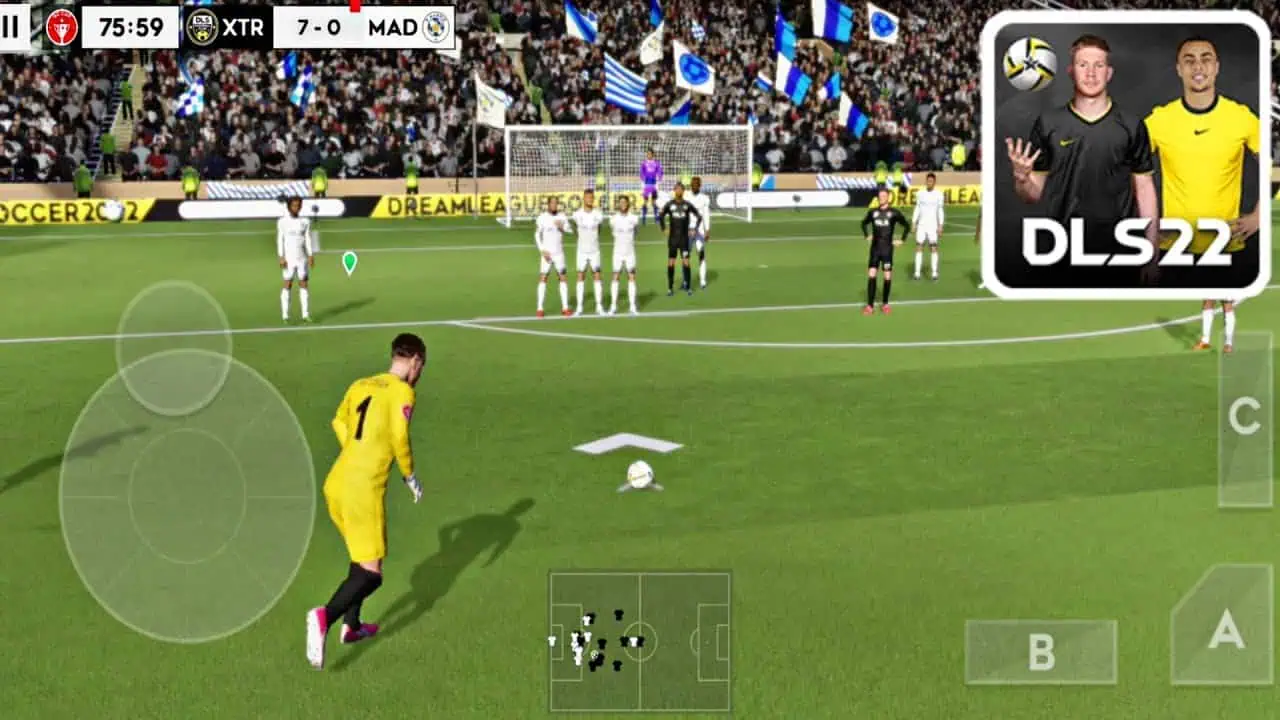تنزيل دريم ليج Dream League Soccer 2022 مهكرة APK للأندرويد