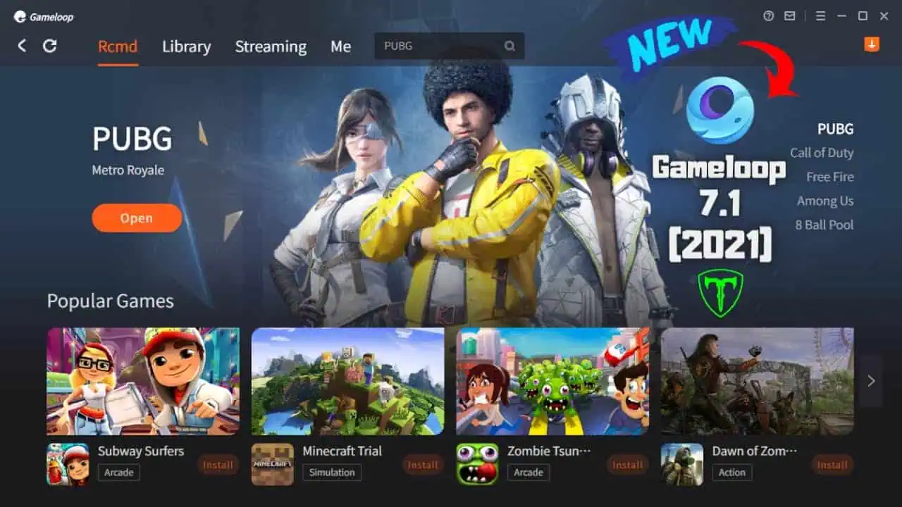 تحميل محاكي جيم لوب GameLoop للكمبيوتر أخر إصدار 2025 مجاناً