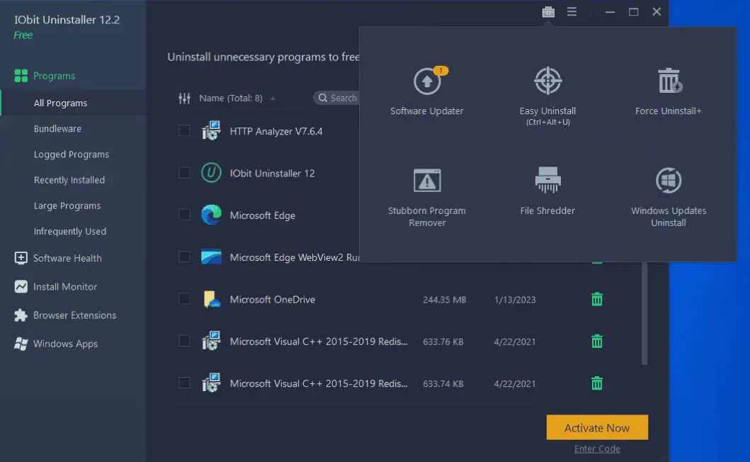 تحميل برنامج IObit Uninstaller Pro نسخة كاملة مفعلة مجاناً