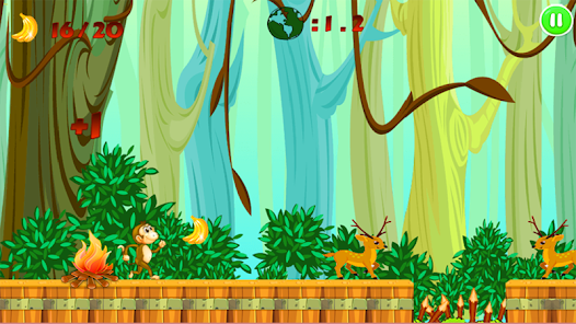 تحميل لعبة Jungle Monkey Run مهكرة 2025 للأندرويد APK مجاناً