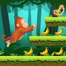 تحميل لعبة Jungle Monkey Run مهكرة 2025 للأندرويد APK مجاناً