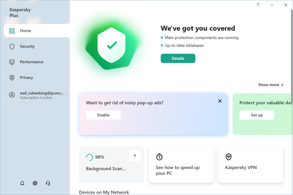 تنزيل Kaspersky Antivirus Plus مجانًا