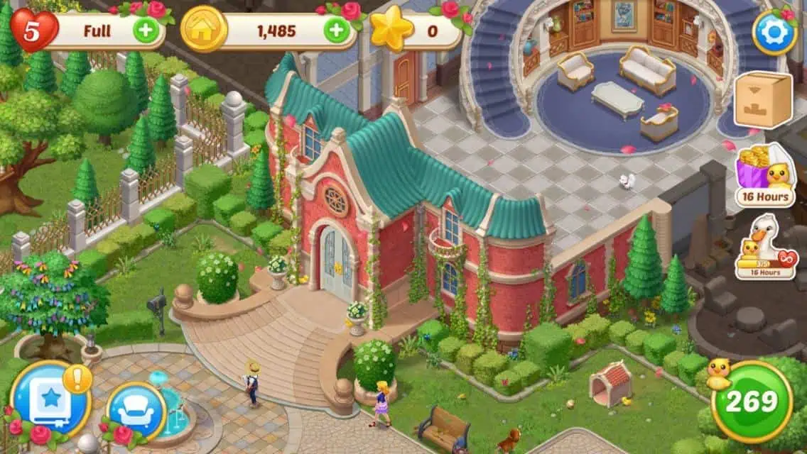 تنزيل لعبة Matchington Mansion مهكرة 2025 أخر إصدار مجاناً
