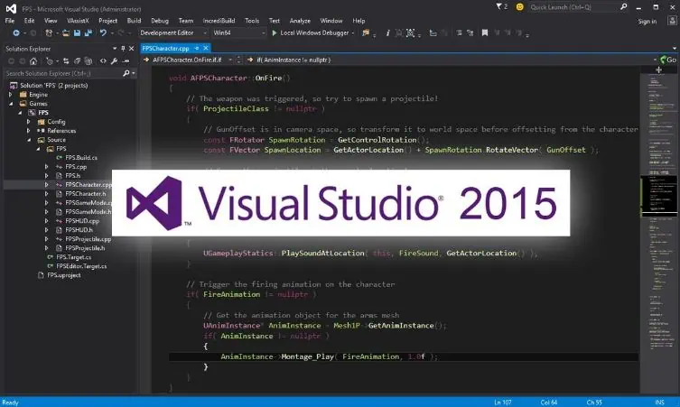 تحميل مجاني لـ Microsoft Visual Studio 2015