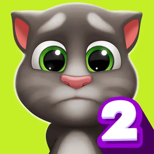 تنزيل لعبة My Talking Tom 2 مهكرة 2025 للأندرويد APK مجاناً