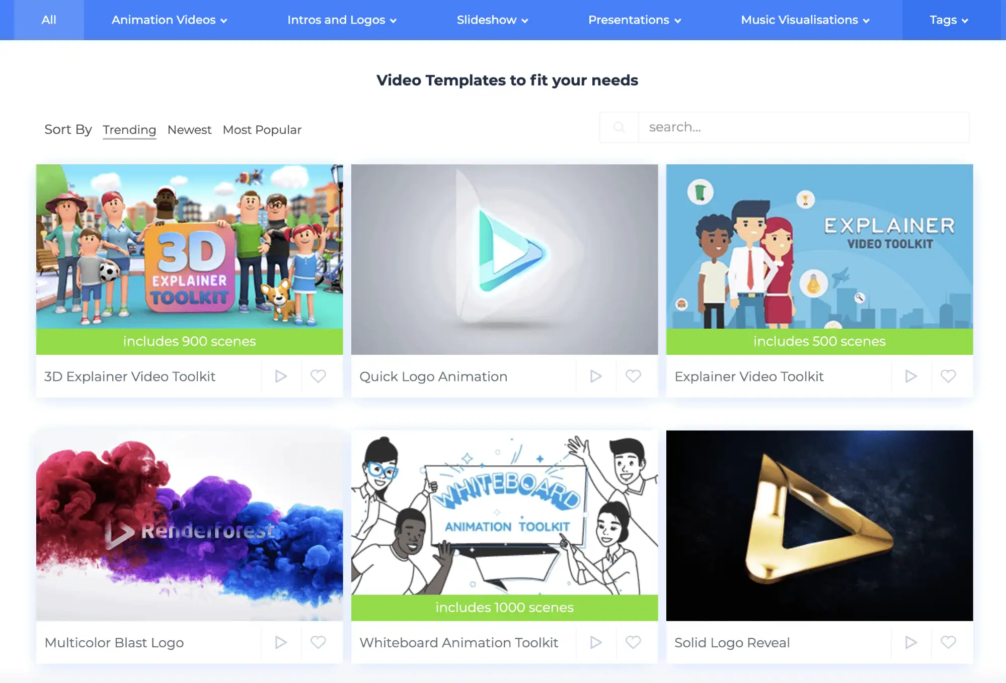تحميل برنامج Renderforest مهكر 2025 أخر إصدار APK للأندرويد