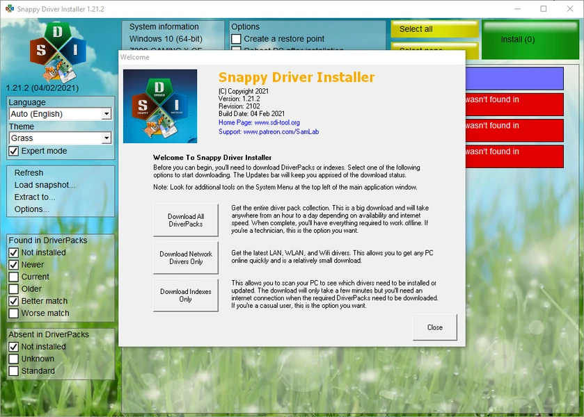 تحميل مجاني لـ Snappy Driver Installer