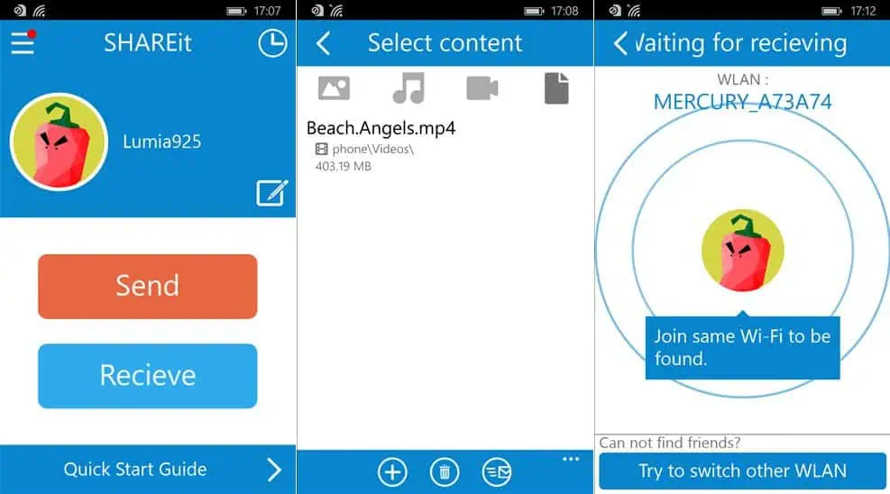 تنزيل Shareit للكمبيوتر مجانًا