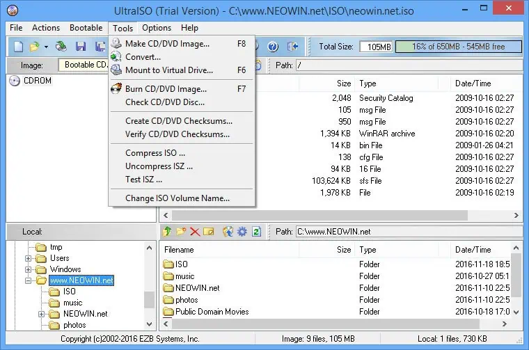 تنزيل Ultra iso مجانًا