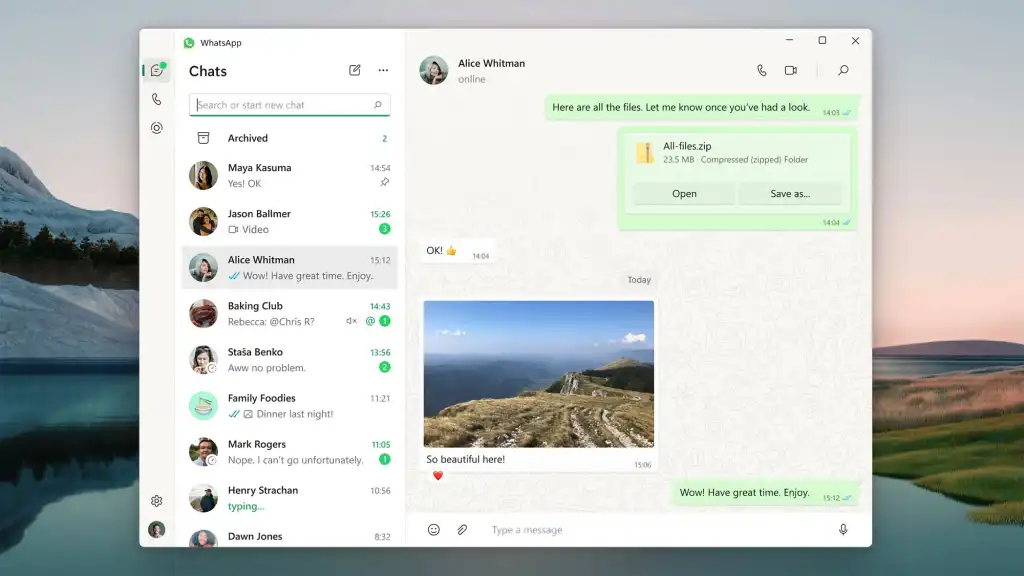تنزيل واتساب ويب WhatsApp Web 2025 للكمبيوتر أخر إصدار