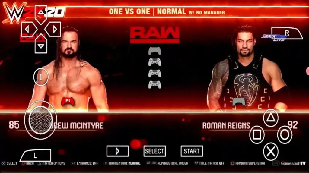 تحميل لعبة مصارعة WWE 2K20 مهكرة 2025 للأندرويد APK مجاناً