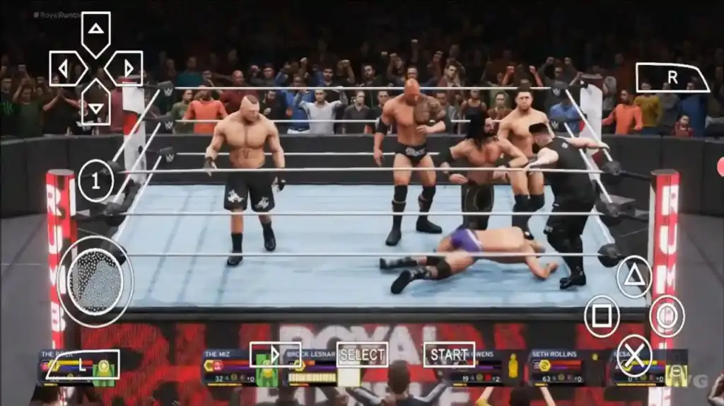 تحميل لعبة مصارعة WWE 2K20 مهكرة 2025 للأندرويد APK مجاناً